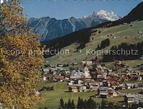Riezlern Kleinwalsertal Vorarlberg Rubihorn Nebelhorn  Kat. Mittelberg