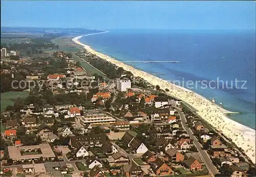 Dahme Ostseebad Fliegeraufnahme Kat. Dahme