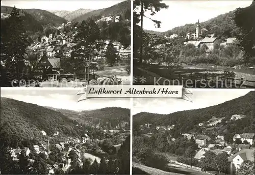 Altenbrak Harz Ortsansichten Kat. Altenbrak