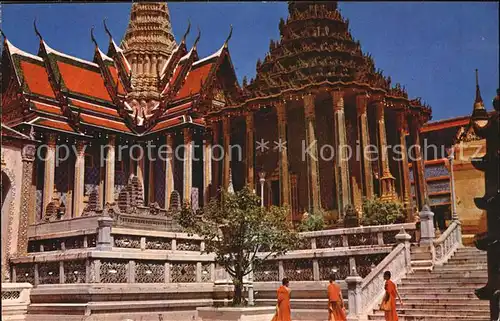 Bangkok Inside the Temple fo the Emerald Buddha Kat. Bangkok