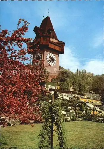 Graz Steiermark Uhrturm am Schlossberg Kat. Graz