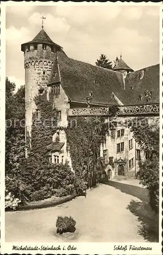 Michelstadt Steinbach Schloss Fuerstenau Kat. Michelstadt