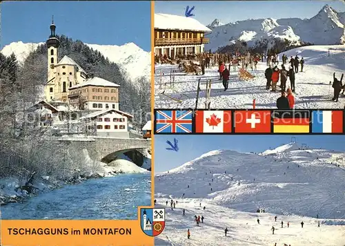 Tschagguns Vorarlberg Skigebiet Golm  Kat. Tschagguns
