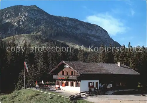 Landl Thiersee Berggasthaus Ackeralm Kat. Thiersee