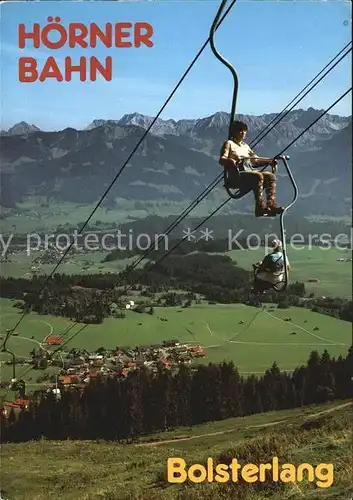 Bolsterlang Hoerner Bahn Kat. Bolsterlang