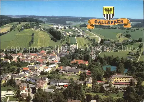 Gallspach Fliegeraufnahme Kat. Gallspach