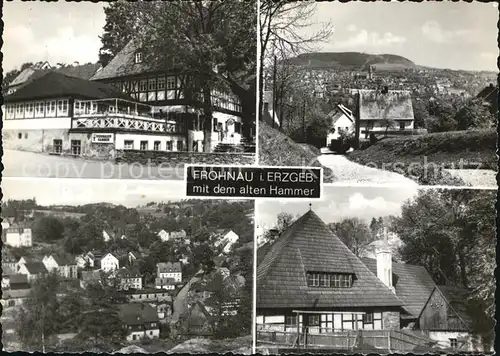 Frohnau Annaberg Frohnauer Hammer Historisches Hammerwerk Handabzug Kat. Annaberg