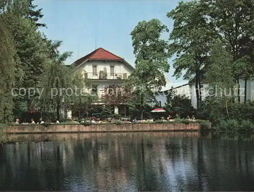 Bad Pyrmont Hotel Pension Hamborner Muehle am Wasser Kat. Bad Pyrmont