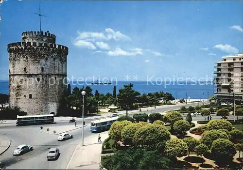 Thessaloniki The white Tower Weisser Turm Kat. Thessaloniki