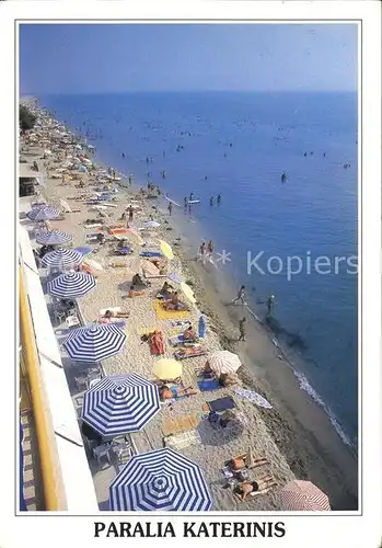 Paralia Strand Kat. Katerini