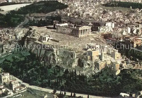 Athen Griechenland Akropolis Antike Staette Fliegeraufnahme Kat. 