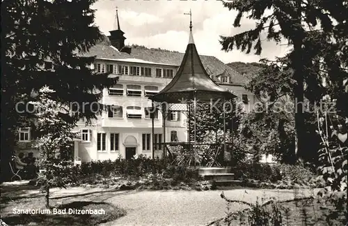 Bad Ditzenbach Sanatorium Kat. Bad Ditzenbach