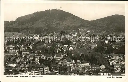 Baden Baden Merkur und kl Staufenberg Kat. Baden Baden