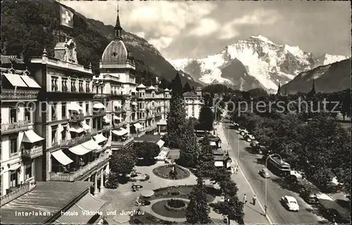 Interlaken BE Hotels Viktoria und Jungfrau Kat. Interlaken