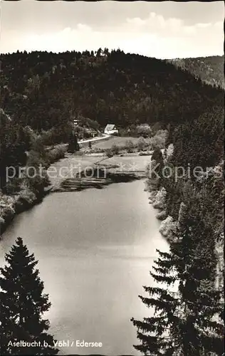 Voehl Aselbucht Edersee Kat. Voehl