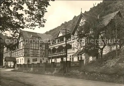 Bad Blankenburg FDGB Erholungsheim Albert Haehnel Kat. Bad Blankenburg