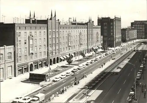 Rostock Mecklenburg Vorpommern Lange Strasse Kat. Rostock