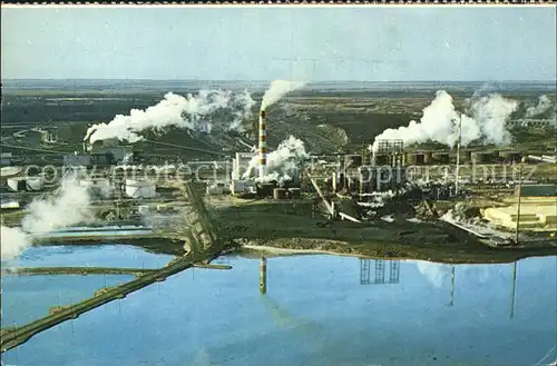 Fort McMurray Plant site Tailings pond Canadian Oil Sands LTD Kat. Fort McMurray