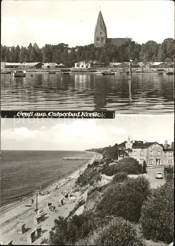 Rerik Ostseebad Strand Kirche  Kat. Ostseebad Rerik