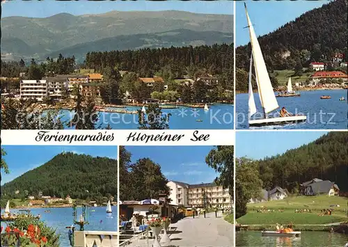 Klopeinersee Promenade Badestelle Teilansicht Kat. Oesterreich