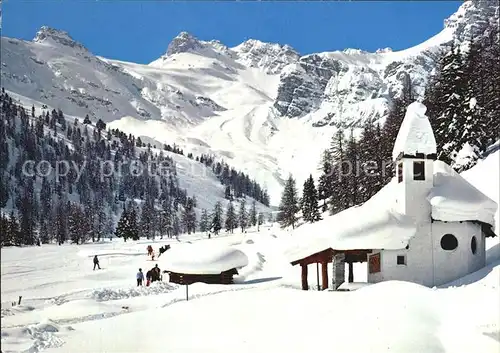 Stubaital Bergkirche bei der Schlickeralm Kat. Neustift im Stubaital