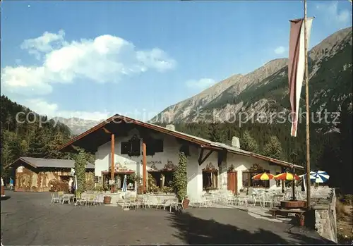 Zugspitze Gasthaus Zugspitzblick Kat. Garmisch Partenkirchen