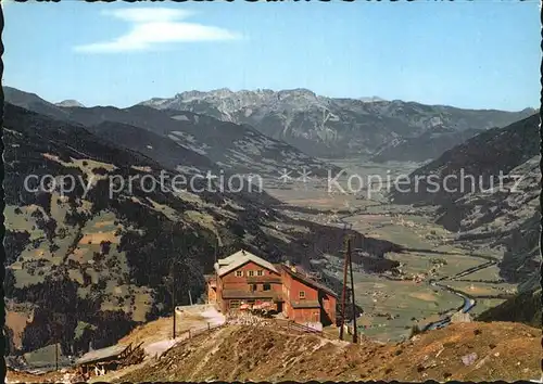 Gerlos Gerlossteinhaus mit Blick auf Zillertal und Rofan Kat. Gerlos