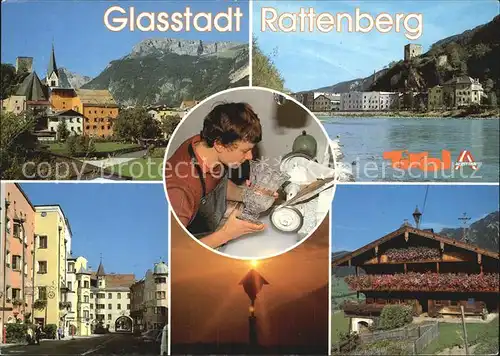 Rattenberg Tirol Glasstadt Kat. Rattenberg