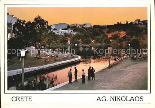 Kreta Crete Agios Nikolaos Kat. Insel Kreta