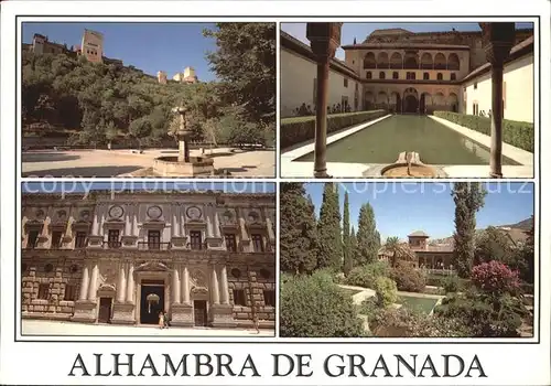 Granada Andalucia Alhambra Kat. Granada