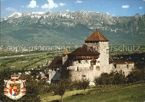 Liechtenstein  Fuerstentum Schloss Vaduz Kat. Liechtenstein