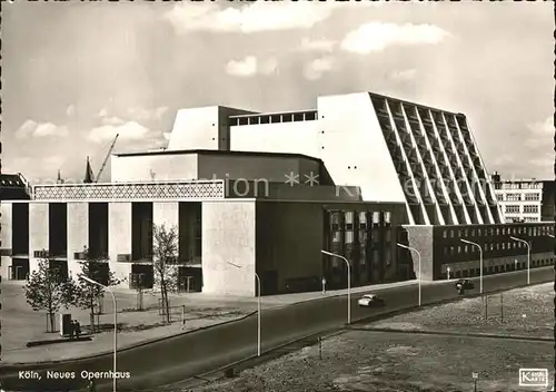 Koeln Rhein Neues Opernhaus Kat. Koeln