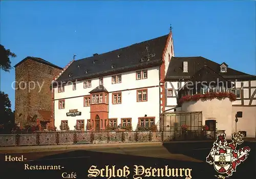 Staden Hessen Hotel Restaurant Schloss Ysenburg Kat. Florstadt