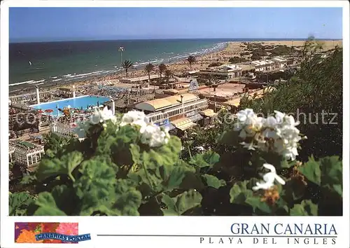 Playa del Ingles Gran Canaria Freibad und Strand Kat. San Bartolome de Tirajana
