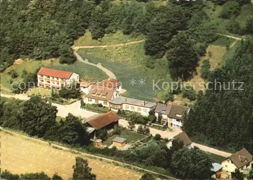 Rotenburg Fulda Haus der Begegnung Fliegeraufnahme Kat. Rotenburg a.d. Fulda