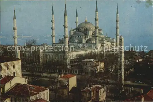Istanbul Constantinopel Blaue Moschee Kat. Istanbul