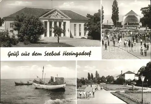 Heringsdorf Ostseebad Usedom Seebad Kulturhaus Kat. Heringsdorf
