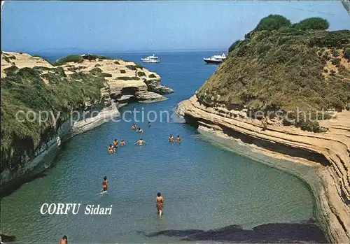 Korfu Corfu Canal d`Amour Kat. Griechenland