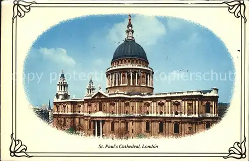 London St Pauls Cathedral Kat. City of London