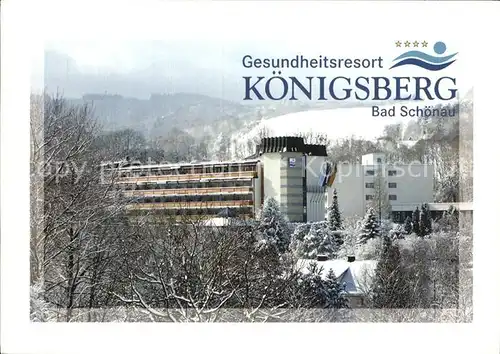 Bad Schoenau Gesundheitsresort Koenigsberg Winterpanorama Kat. Bad Schoenau Bucklige Welt