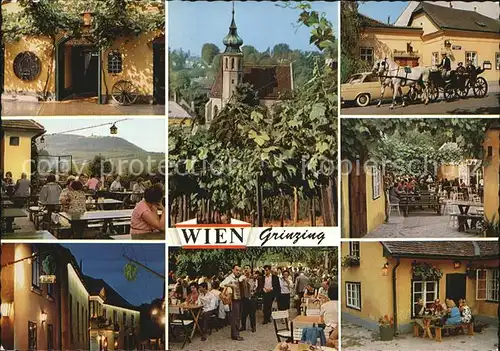 Grinzing Wien Weltbekannter Weinausschank Kat. Doebling