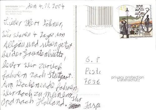 Rettenberg Oberallgaeu Gruentenhuette Wolperdinger vom Gruenten Winterpanorama Kat. Rettenberg