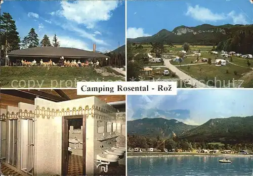 Gotschuchen Camping Rosental Roz See Kat. Wolfsberg