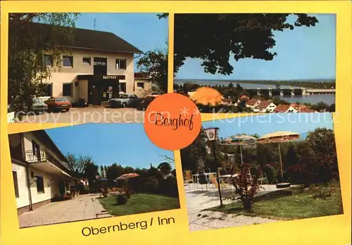 Obernberg Inn Berghof Terrasse Kat. Obernberg am Inn