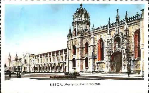 Lisboa Mosteiro dos Jeronimos Kat. Portugal