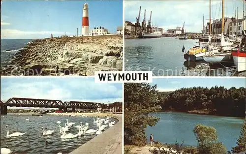 Weymouth Dorset The Lighthouse Portland Bill The Swannery The Harbour The Blue Pool Wareham Kat. Weymouth and Portland