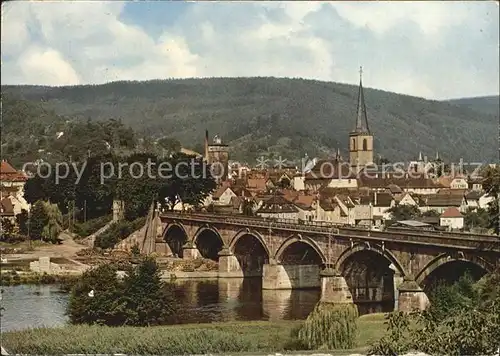 Lohr Main Brueckenpartie Kat. Lohr a.Main