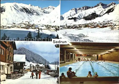 Sedrun Val Strem Crispalt P Culmatsch Piz Nair  Kat. Sedrun