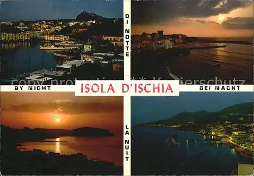 Isola d Ischia Hafen  Kat. Golfo di Napoli