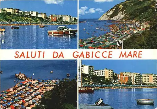 Gabicce Mare Strand Boot  Kat. Italien